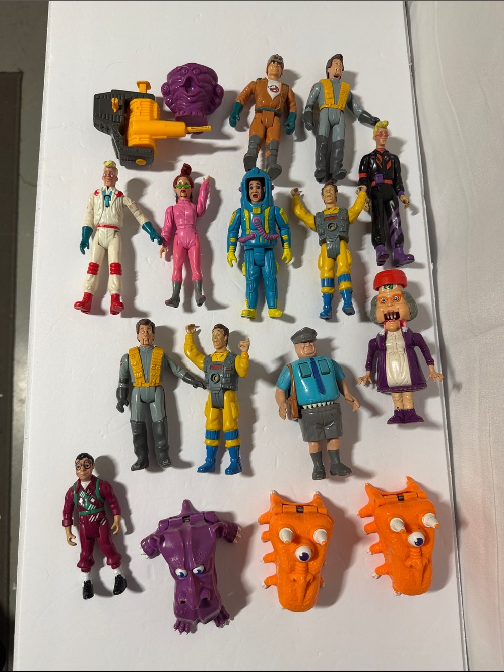 Vintage The Real Ghostbusters Figure & Monster Lot – Late 1980s/Early 1990s